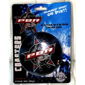 PBR - Professional Bull Riders - Coasters in Collector's Tin by Rix